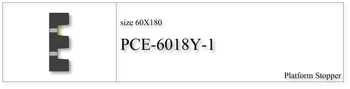 PCE-6018Y-1、上溝C型ｲｴﾛｰﾌﾚｰﾑ付き